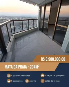 Apartamento com 4 Quartos à venda, 204m² no Mata da Praia, Vitória