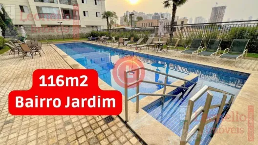 Apartamento com 3 Quartos à venda, 116m² no Jardim, Santo André