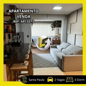 Apartamento com 3 Quartos à venda, 85m² no Santa Paula, São Caetano do Sul