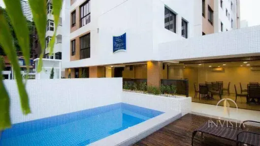 Apartamento com 2 Quartos para alugar, 46m² no Cabo Branco, João Pessoa