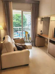 Flat com 1 Quarto para alugar, 38m² no Cerqueira César, São Paulo