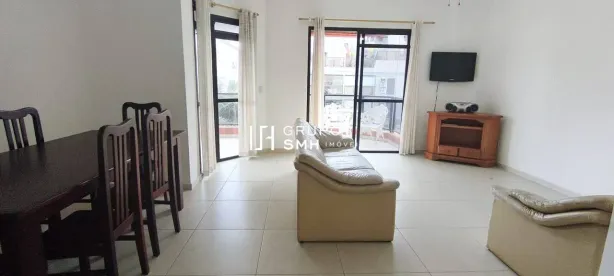 Apartamento com 3 Quartos para alugar, 96m² no Enseada, Guarujá