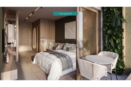 Flat com 1 Quarto à venda, 21m² no Tamandaré, Tamandaré