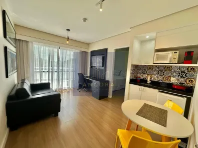Flat com 1 Quarto para venda ou aluguel, 35m² no Indianópolis, São Paulo