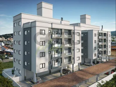 Apartamento com 2 Quartos à venda, 53m² no Aririú, Palhoça