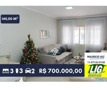 Sobrado com 3 Quartos à venda, 140m² no Vila Tiradentes, São Paulo