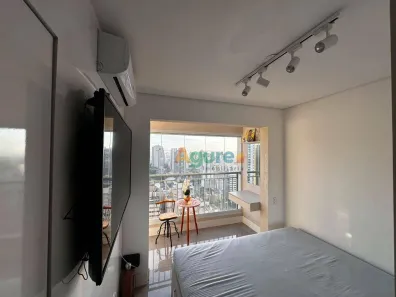 Apartamento com 1 Quarto para alugar, 24m² no Paraíso, São Paulo