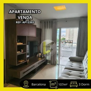 Apartamento com 3 Quartos à venda, 107m² no Barcelona, São Caetano do Sul