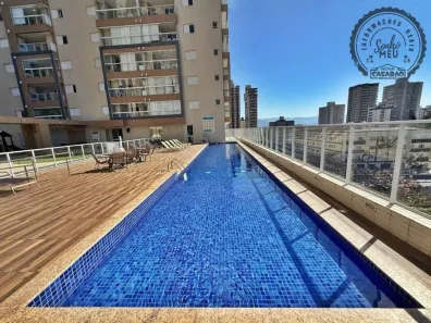 Apartamento com 1 Quarto para alugar, 56m² no Aviação, Praia Grande