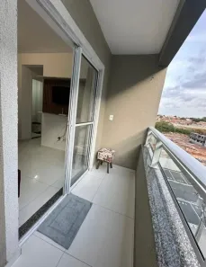 Apartamento com 2 Quartos para alugar, 54m² no Alto do Calhau, São Luís