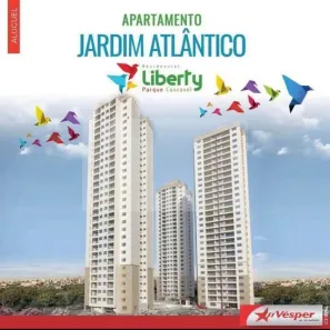 Apartamento com 2 Quartos para alugar, 59m² no Jardim Atlântico, Goiânia