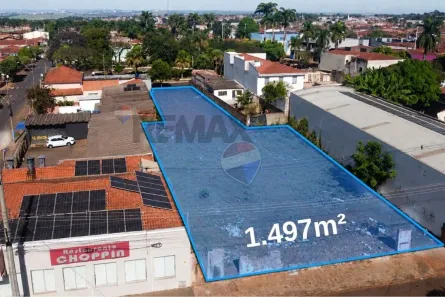 Lote/Terreno à venda, 1497m² no Centro, Jardinópolis
