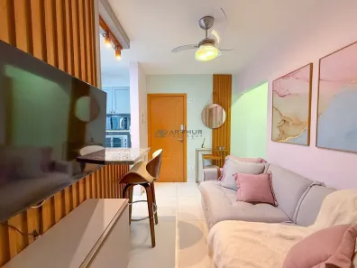 Apartamento com 1 Quarto à venda, 42m² no Canto do Forte, Praia Grande