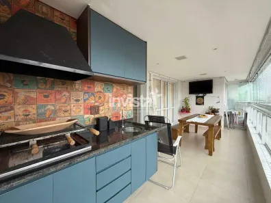 Apartamento com 3 Quartos à venda, 110m² no Embaré, Santos