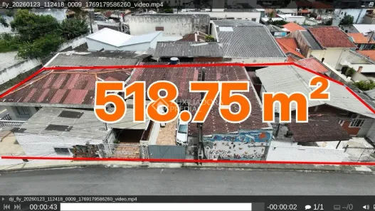 Lote/Terreno à venda, 519m² no Capoeiras, Florianópolis