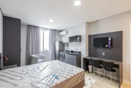 Apartamento com 1 Quarto para alugar, 21m² no Centro Histórico, Porto Alegre