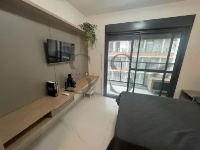 Apartamento com 1 Quarto para alugar, 25m² no Jardim das Acácias, São Paulo