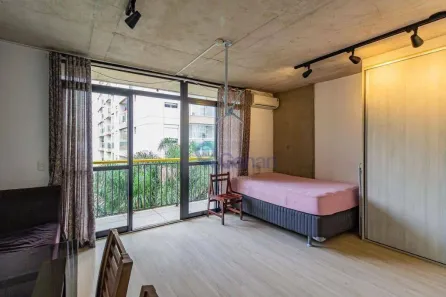 Apartamento com 1 Quarto para alugar, 35m² no Santo Amaro, São Paulo