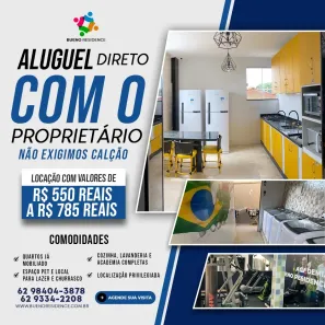 Kitnet com 1 Quarto para alugar, 24m² no Setor Sol Nascente, Goiânia