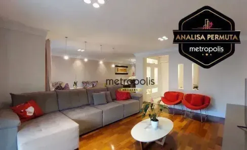 Apartamento com 4 Quartos à venda, 221m² no Santa Paula, São Caetano do Sul