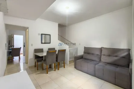 Casa de Condomínio com 2 Quartos à venda, 75m² no Sítio do Campo, Praia Grande