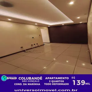 Apartamento com 2 Quartos à venda, 60m² no Colubande, São Gonçalo