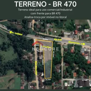 Lote/Terreno à venda, 8500m² no Encano do Norte, Indaial