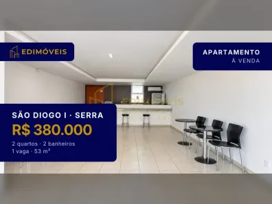 Apartamento com 2 Quartos à venda, 53m² no São Diogo I, Serra