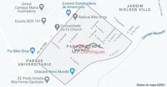 Lote/Terreno à venda, 420m² no Parque Novo Mundo, Americana