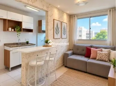 Apartamento com 2 Quartos à venda, 47m² no Jardim Terra Branca, Bauru