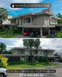 Casa de Condomínio com 4 Quartos à venda, 670m² no Jardins Paris, Goiânia