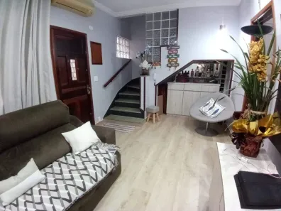 Casa de Condomínio com 2 Quartos à venda, 70m² no Vila Mathias, Santos