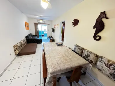 Apartamento com 2 Quartos para alugar, 95m² no Canto do Forte, Praia Grande