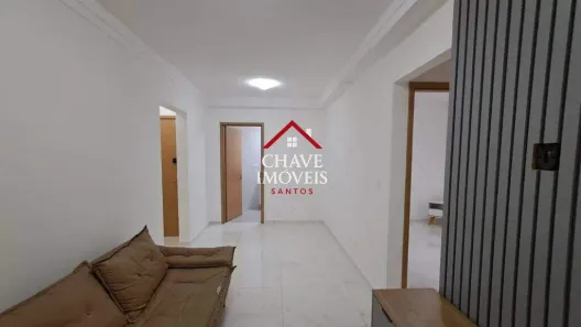 Apartamento com 2 Quartos para alugar, 70m² no Boqueirão, Santos