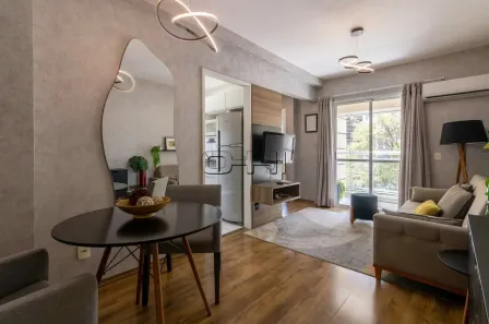 Apartamento com 1 Quarto para alugar, 45m² no Vila Olímpia, São Paulo