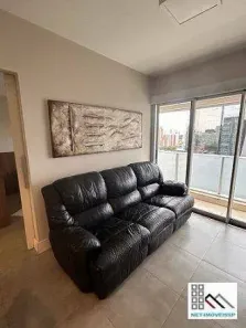 Apartamento com 1 Quarto para alugar, 33m² no Santo Amaro, São Paulo