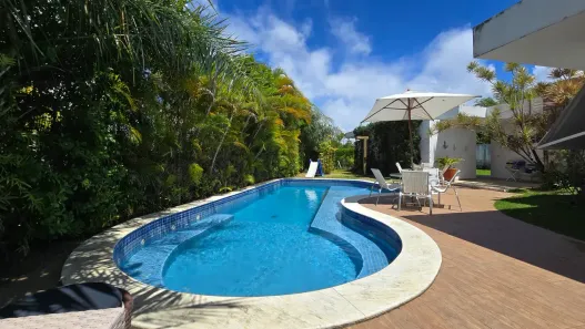 Casa de Condomínio com 4 Quartos à venda, 410m² no Busca Vida (Abrantes), Camaçari