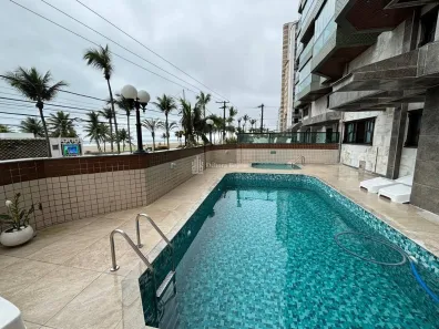 Apartamento com 3 Quartos para alugar, 172m² no Guilhermina, Praia Grande