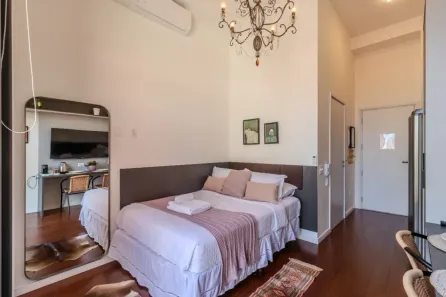 Apartamento com 1 Quarto à venda, 25m² no Santo Amaro, São Paulo