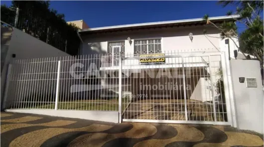 Imóvel Comercial com 3 Quartos para alugar, 180m² no Jardim Guarani, Campinas