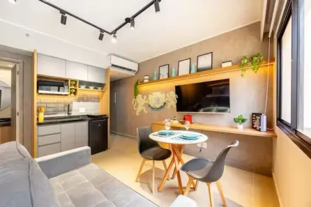 Apartamento com 1 Quarto à venda, 26m² no Indianópolis, São Paulo