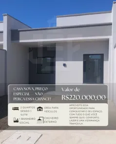 Casa com 2 Quartos à venda, 80m² no Paracuru, Paracuru
