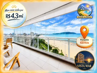 Apartamento com 2 Quartos à venda, 105m² no Gonzaga, Santos
