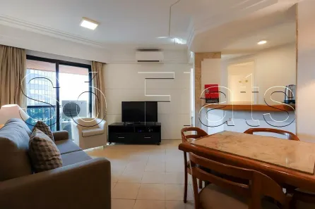 Flat com 1 Quarto para alugar, 40m² no Itaim Bibi, São Paulo
