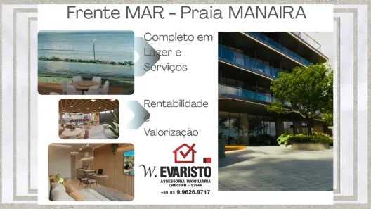 Apartamento com 1 Quarto à venda, 23m² no Manaíra, João Pessoa