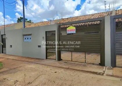 Casa com 2 Quartos para alugar, 60m² no Vila Morumbi, Campo Grande