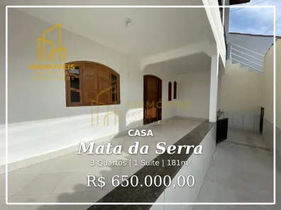 Casa com 3 Quartos à venda, 181m² no Mata da Serra, Serra