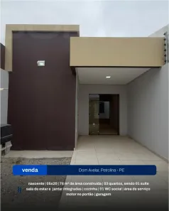 Casa com 3 Quartos à venda, 100m² no Dom Avelar, Petrolina