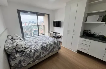 Apartamento com 1 Quarto à venda, 26m² no Santo Amaro, São Paulo