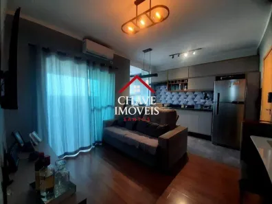 Apartamento com 1 Quarto à venda, 42m² no Macuco, Santos